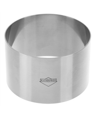 Inel pentru desert, inox, 8 cm - KUCHENPROFI
